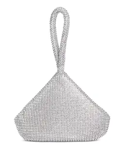 Сумка Doris Sparkle Mesh Pouch I.N.C. International Concepts, серебряный