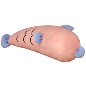 Милые мультяшные плюшевые куклы Ugly Fish высотой 85 см Dolls and bears dance, розовый