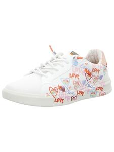 Белые низкие кеды Fusion