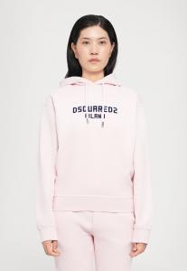 Толстовка Dsquared2 JUST RIGHT FIT HOODIE, Pink/Multi-Coloured