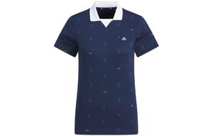 Одежда Рубашка поло женская синяя Adidas