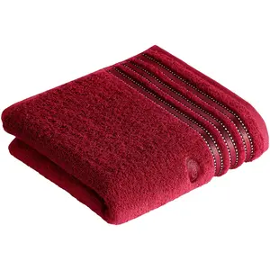 Полотенца Cult de Luxe с блестящей каймой Vossen, Rubin