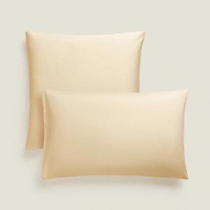 Наволочка Zara Home Plain, бежевый
