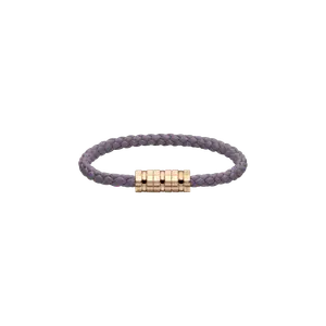 Браслет Chopard ICE CUBE BRACELET - Кожа светло-фиолетового цвета - металл цвета розового золота