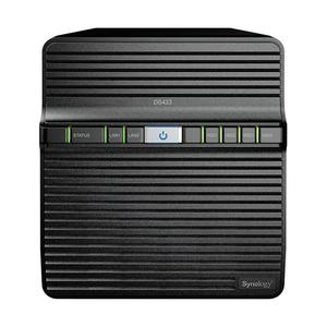 Сетевое хранилище Synology DS423 4-дисковое, чёрный