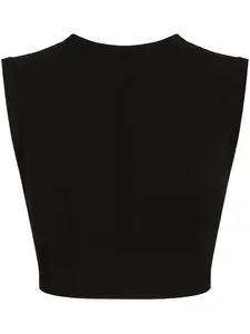 Укороченный топ Dolce & Gabbana, черный
