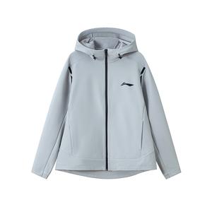 Тренч Li Ning с водоотталкивающей флисовой подкладкой, мужской., светлый серый