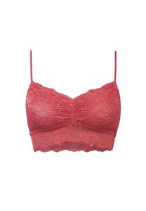 Бюстгальтер без косточек SNOCKS Spitzen BH Damen 1 Stück, лиловый