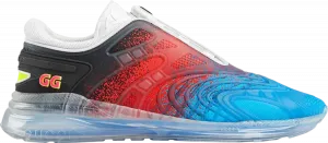Кроссовки Gucci Ultrapace R Sprayed Blue Red Black, разноцветный