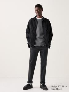 Узкие брюки-чиносы Uniqlo, цвет 09 черный
