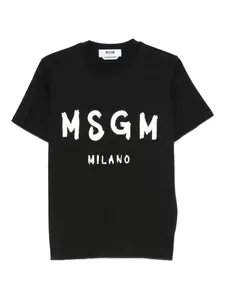 Футболка Milano с логотипом Msgm, черный