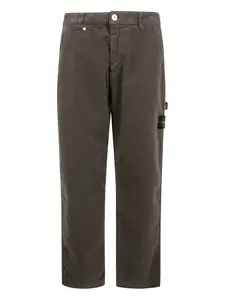 Брюки с накладными карманами Stone Island, зеленый
