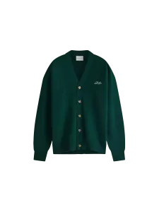 Кардиган тёмно темный Drôle De Monsieur, зеленый