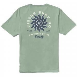 Мужская футболка Spins Organic Vissla, Jade