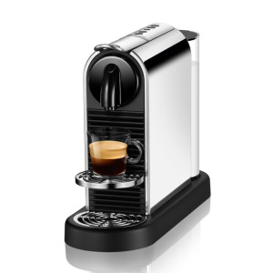 Кофемашина Nespresso Citiz Platinum, D140, серебряный