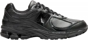 Кроссовки кожанные New Balance 2002R, черный