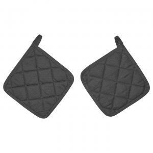 RINNIG РИННИГ Прихватка, серый, 21x21 см IKEA