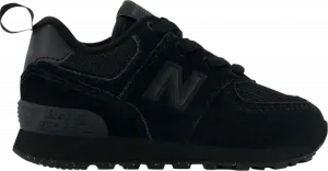 Кроссовки New Balance 574 Bungee Toddler Wide 'Core Pack - Black', черный