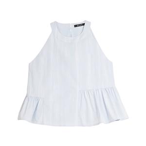 ELLE Футболка Women's Blue Crew Neck Moderate