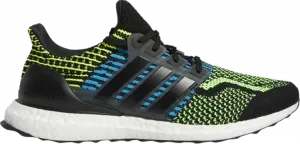 Кроссовки Adidas UltraBoost 5.0 DNA 'Black Team Solar Green', черный