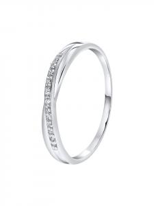 Lucardi Асимметричное кольцо из серебра 925 пробы