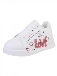 Кроссовки на шнуровке Ital-Design Freizeitschuh, белый