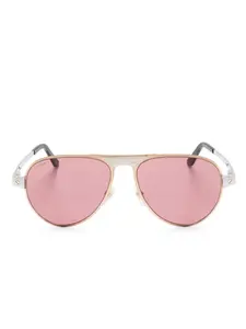 Солнцезащитные очки 0533S CARTIER, золотой