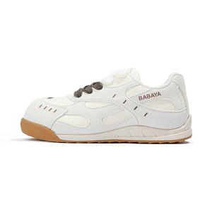 Нескользящие, износостойкие, дышащие, низкие кроссовки для детей и подростков Babaya, бежевый