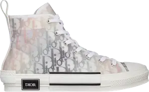 Кроссовки Dior B23 High Dior Oblique - Multi, белый