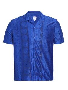 Рубашка на пуговицах Comfort fit Campus Sutra Tanzy, Cobalt Blue