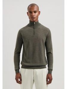 Шерстяной свитер цвета хаки DSTREZZED