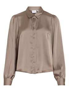 VILA Рубашка 'VISOFIE' в цвете Greige