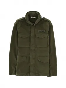 Куртка с карманами Aspesi, зеленый