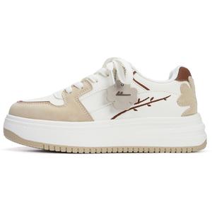 WARRIOR Износостойкие и легкие низкие женские кроссовки для скейтбординга бежевого и хаки цвета