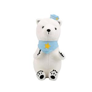 Плюшевая кукла полярного медведя высота 25см/35см/45см/55см/95см OLOEY, белый