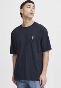 Футболка с принтом JUST 11 Project, цвет insignia blue