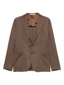 Пиджак с заостренными лацканами Tagliatore, коричневый