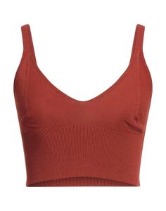 Кроп-топ Daniele Fiesoli, коричневый