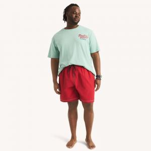 Мужские пляжные шорты Nautica, цвет nautica red