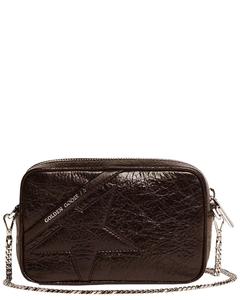 Golden Goose Mini Star Сумка через плечо из мятой телячьей кожи