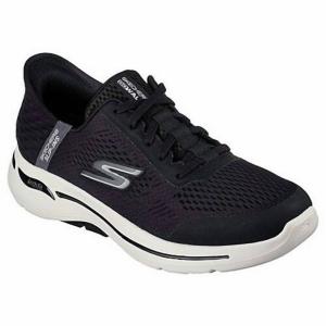 Мужские лоферы Go Walk Arch Fit Slip-Ins, черные Skechers, черный