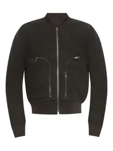 Бомбер на молнии Rick Owens, серый