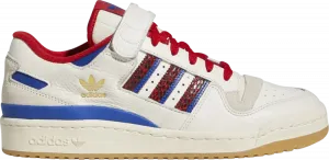 Кроссовки Adidas Forum 84 Low 'Off White Scarlet Snakeskin', кремовый