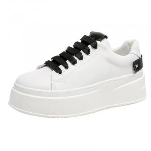 ZULISHI Мужские скейтерские кроссовки низкие черно-белые