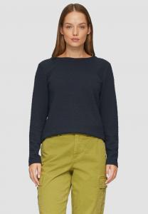 Толстовка STRUKTURIERTES MIT RUNDHALSAUSSCHNITT s.Oliver, черный