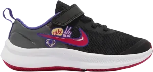 Кроссовки Nike Star Runner 3 SE PSV 'Black Pink Rise', черный