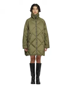 Длинная стеганая куртка 9337 Oof Wear, зеленый