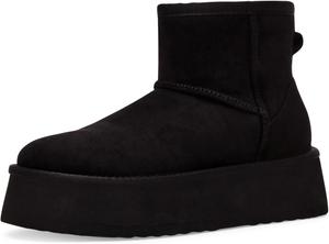 Женские ботильоны Steve Madden Enchanting, Schwarzes Wildleder