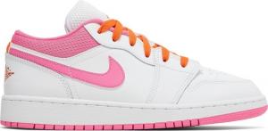 Кроссовки Air Jordan 1 Low GS Pinksicle, белый