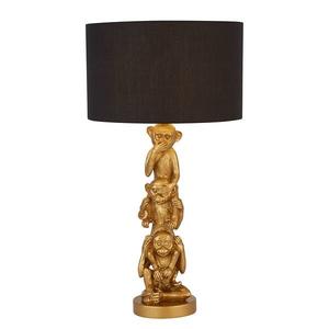 Настольная лампа searchlight Wise Monkeys, золотой